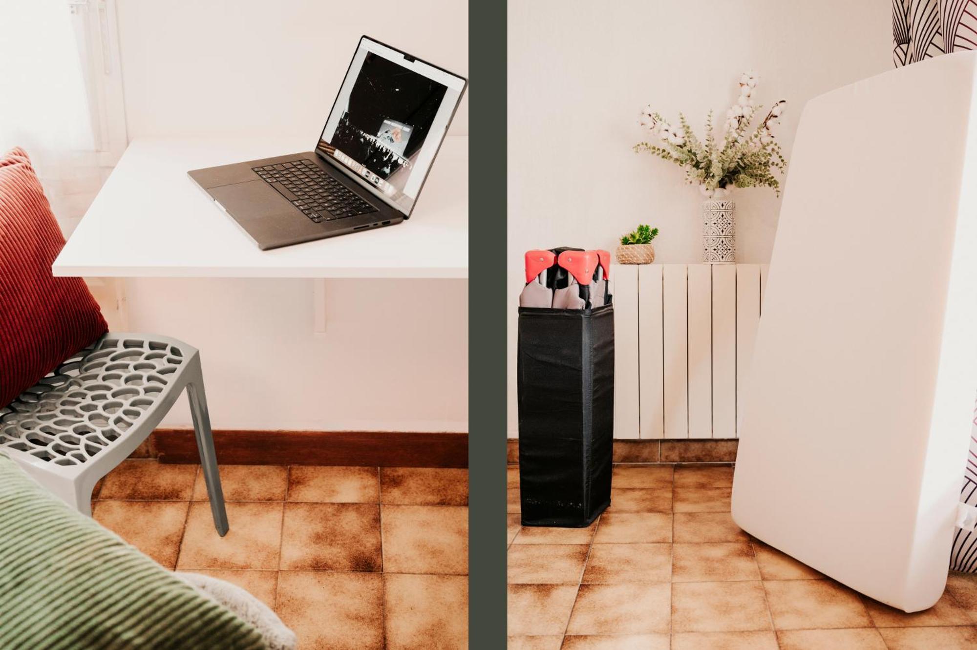 Terrasse Plein Sud - Climatisation - Netflix - Lit Queen Size - 2Min Centre-Ville - 6Min Plages Parking Prive - 56M2 - L'Olivine - Offre Speciale Apartment